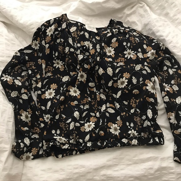 Long floral blouse - Picture 1 of 2